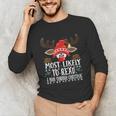 Christmas Matching Most Likely To Read A Book PJS Unisex Long Sleeve T-Shirt Christmas Matching Most Likely To Read A Book PJS Unisex Long Sleeve T-Shirt