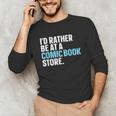 Comic Books Art For Men Women Comics Lover Comics Collector Unisex Long Sleeve T-Shirt