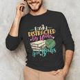 Crochet And Reading Crocheter Bookish Crocheting Book Lover Unisex Long Sleeve T-Shirt Crochet And Reading Crocheter Bookish Crocheting Book Lover Unisex Long Sleeve T-Shirt