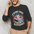Crying Over Book Boyfriends Unisex Long Sleeve T-Shirt