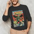 Cthulhu Lord Of Madness Vintage Comic Book Cover Unisex Long Sleeve T-Shirt Cthulhu Lord Of Madness Vintage Comic Book Cover Unisex Long Sleeve T-Shirt