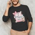 Cute Bookish Kindle Girlie Nerdy Read Book Lover Girl Women Unisex Long Sleeve T-Shirt