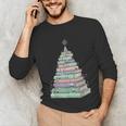 Cute Bookmas Christmas Book Tree Book Lover Teacher Unisex Long Sleeve T-Shirt Cute Bookmas Christmas Book Tree Book Lover Teacher Unisex Long Sleeve T-Shirt