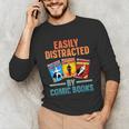 Cute Comic Book For Men Women Comic Book Collector Unisex Long Sleeve T-Shirt Cute Comic Book For Men Women Comic Book Collector Unisex Long Sleeve T-Shirt