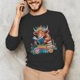 Cute Highland Cow Reading Book Baby Cow Bookworm Unisex Long Sleeve T-Shirt Cute Highland Cow Reading Book Baby Cow Bookworm Unisex Long Sleeve T-Shirt