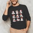 Cute Read More Booooooks Ghost Read More Books Christmas Unisex Long Sleeve T-Shirt