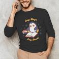Cute Xmas Book Lover Penguin Reading Cosy Days Cosy Reads Unisex Long Sleeve T-Shirt Cute Xmas Book Lover Penguin Reading Cosy Days Cosy Reads Unisex Long Sleeve T-Shirt