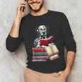 Dalmatian Reading Books Matching Bookworm Readers Librarian Unisex Long Sleeve T-Shirt