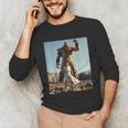 David And Goliath Bible Book Of Samuel King David Unisex Long Sleeve T-Shirt