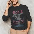 DCC Mongo And Donut Face-Off With Kanji Gamer Series Book Unisex Long Sleeve T-Shirt