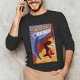Disney Pixar The Incredibles Omnidroid Comic Book Cover Unisex Long Sleeve T-Shirt