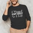 Dog Lover Introvert Sarcasm For Women Men Kids Unisex Long Sleeve T-Shirt Dog Lover Introvert Sarcasm For Women Men Kids Unisex Long Sleeve T-Shirt