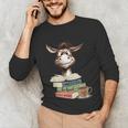 Donkey Reading Book Read Books Be Kind Stay Weird Librarian Unisex Long Sleeve T-Shirt Donkey Reading Book Read Books Be Kind Stay Weird Librarian Unisex Long Sleeve T-Shirt