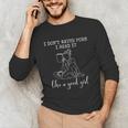 I Don't Watch Porn I Read It Like A Good Girl Reading Book Unisex Long Sleeve T-Shirt