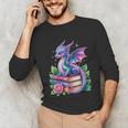 Dragon Book Fantasy Reading Unisex Long Sleeve T-Shirt Dragon Book Fantasy Reading Unisex Long Sleeve T-Shirt