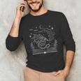 Dragon Flying Out Of Book Lover Bookworm Fantasy Novels Unisex Long Sleeve T-Shirt