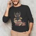 Dragon Read Books Be Kind Stay Weird Book Lover Unisex Long Sleeve T-Shirt