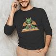 Dragon Reading Book Bookworm Unisex Long Sleeve T-Shirt