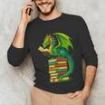 Dragon Reading Books Matching Bookworm Readers Librarian Unisex Long Sleeve T-Shirt Dragon Reading Books Matching Bookworm Readers Librarian Unisex Long Sleeve T-Shirt