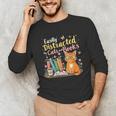 Easily Distracted By Cats And Books Book & Cat Lover Unisex Long Sleeve T-Shirt Easily Distracted By Cats And Books Book & Cat Lover Unisex Long Sleeve T-Shirt