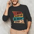 Eat Sleep Read Repeat Reading Books Reader Bookworm Unisex Long Sleeve T-Shirt Eat Sleep Read Repeat Reading Books Reader Bookworm Unisex Long Sleeve T-Shirt