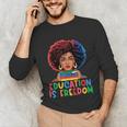 Education Is Freedom History Girl Women Book Lover Unisex Long Sleeve T-Shirt Education Is Freedom History Girl Women Book Lover Unisex Long Sleeve T-Shirt