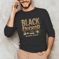 Educator By Popular Demand African American Book Lover Unisex Long Sleeve T-Shirt Educator By Popular Demand African American Book Lover Unisex Long Sleeve T-Shirt