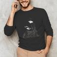 Emily Dickinson Reading A Book Unisex Long Sleeve T-Shirt