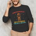 Emotionally Recovering From A Book Frog Unisex Long Sleeve T-Shirt