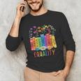 Equality Book LGBTQ Wildflowers Equal Rights Gay Kindness Unisex Long Sleeve T-Shirt Equality Book LGBTQ Wildflowers Equal Rights Gay Kindness Unisex Long Sleeve T-Shirt