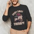 Fairy Smut Is My Therapy Romantasy Spicy Books Faerie Tales Unisex Long Sleeve T-Shirt Fairy Smut Is My Therapy Romantasy Spicy Books Faerie Tales Unisex Long Sleeve T-Shirt