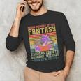 Fantasy Reader Society Reading Book Retro Bookworm Reader Unisex Long Sleeve T-Shirt Fantasy Reader Society Reading Book Retro Bookworm Reader Unisex Long Sleeve T-Shirt