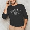 Fearless Est 2025 Powerless Book Fantasy Bookish Unisex Long Sleeve T-Shirt
