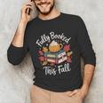 Fully Booked This Fall Unisex Long Sleeve T-Shirt Fully Booked This Fall Unisex Long Sleeve T-Shirt