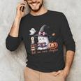 Ghost Reading Book Coquette Bow Halloween Girl Toddler Kid Unisex Long Sleeve T-Shirt Ghost Reading Book Coquette Bow Halloween Girl Toddler Kid Unisex Long Sleeve T-Shirt
