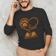 Girl Who Loves Dogs & Books Heart Dog Lover Reader Reeding Unisex Long Sleeve T-Shirt Girl Who Loves Dogs & Books Heart Dog Lover Reader Reeding Unisex Long Sleeve T-Shirt