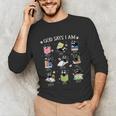 God Says I Am Cat Book Lover Christian Cute Jesus Girls Kids Unisex Long Sleeve T-Shirt God Says I Am Cat Book Lover Christian Cute Jesus Girls Kids Unisex Long Sleeve T-Shirt
