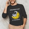 Good Book Is Out Of This World Astronaut Read Book Bookworm Unisex Long Sleeve T-Shirt Good Book Is Out Of This World Astronaut Read Book Bookworm Unisex Long Sleeve T-Shirt