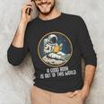 Good Book Is Out Of This World Space Reading Lover Unisex Long Sleeve T-Shirt