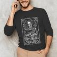 Good Girl Dirty Books Humor Dark Romance Bookworm Unisex Long Sleeve T-Shirt