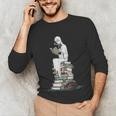Gothic Librarian Halloween Books Tee For Teachers Unisex Long Sleeve T-Shirt Gothic Librarian Halloween Books Tee For Teachers Unisex Long Sleeve T-Shirt