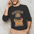 Groundhogs Prefer Books Over Winter February Unisex Long Sleeve T-Shirt