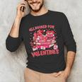 HUGvyn All Booked For Valentines Teacher Book Reading Heart Unisex Long Sleeve T-Shirt