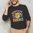 HUGvyn Preppy 100 Days In The Books Teacher Reading Coffee Unisex Long Sleeve T-Shirt HUGvyn Preppy 100 Days In The Books Teacher Reading Coffee Unisex Long Sleeve T-Shirt