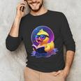 Humor Rubber Duck Reading Book Unisex Long Sleeve T-Shirt Humor Rubber Duck Reading Book Unisex Long Sleeve T-Shirt