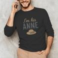I'm His Anne Romantic Book Lover Vintage Unisex Long Sleeve T-Shirt I'm His Anne Romantic Book Lover Vintage Unisex Long Sleeve T-Shirt