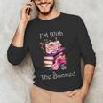 I'm With The Banned Books Bold Statement Against Censorshi Unisex Long Sleeve T-Shirt I'm With The Banned Books Bold Statement Against Censorshi Unisex Long Sleeve T-Shirt