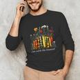 I'm With The Banned Banned Books Colorful Literary Fr Unisex Long Sleeve T-Shirt