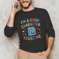 I'm a Book Character Costumes For Kids Storybook Character Unisex Long Sleeve T-Shirt I'm a Book Character Costumes For Kids Storybook Character Unisex Long Sleeve T-Shirt