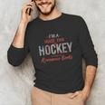 I'm a Huge Fan Of Hockey Players In Romance Books Unisex Long Sleeve T-Shirt I'm a Huge Fan Of Hockey Players In Romance Books Unisex Long Sleeve T-Shirt